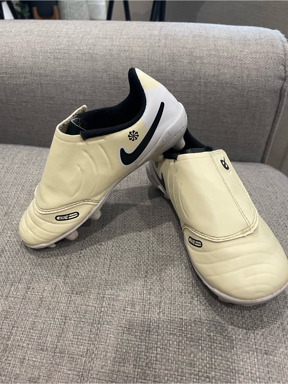Nike Kid’s yellow and Black Soccer Cleats